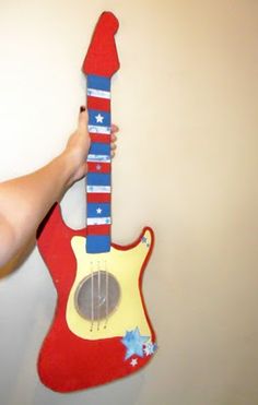 Cardboard Guitar That Plays Music Cute