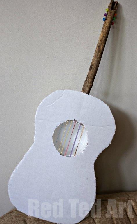 Kids Guitar Craft