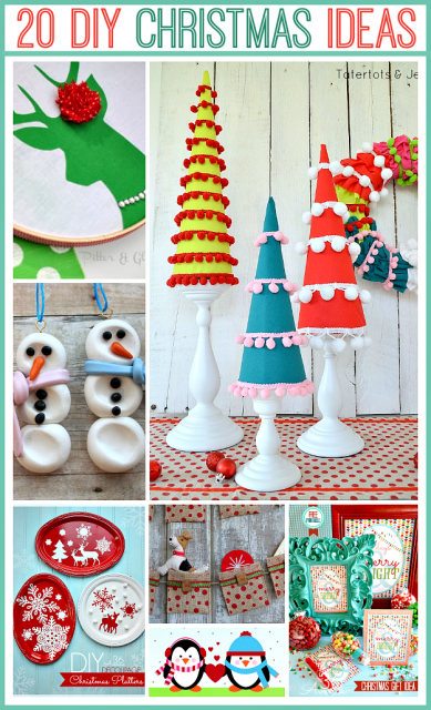 20 Adorable Handmade Christmas Projects At The36thavenue So Very Pretty