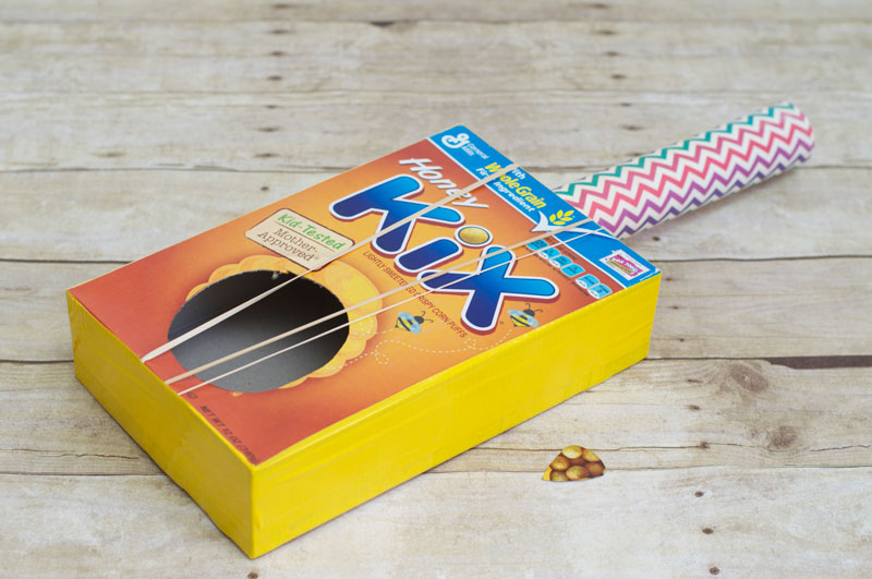 Cereal Box Guitar